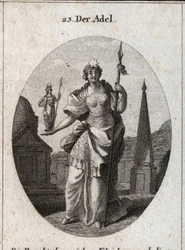Allegoria della nobiltà. La stella significa l