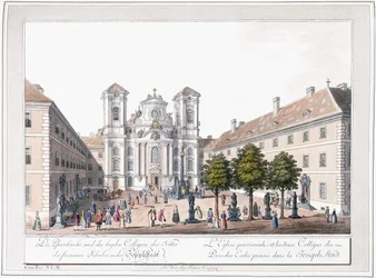 Chiesa e due scuole a Josefstadt, 1779-1792