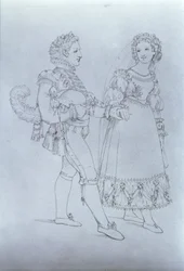 Costumi per Figaro e Susanna dall