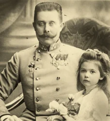 Franz Ferdinand con la principessa Sophie