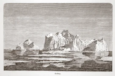 Iceberg, con il Tegetthoff, 1876