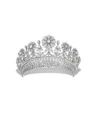 Tiara di diamanti antica di Kochert