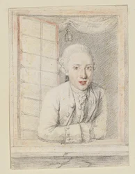 Ritratto del principe Alberto Casimiro Augusto di Sassonia-Teschen, fondatore dell