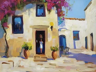 Ingresso del Bougainvillea Village