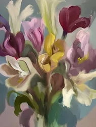 Bouquet floreale dai colori vivaci