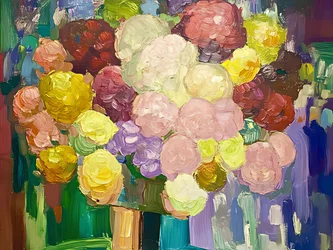 Bouquet di fiori dai colori vivaci