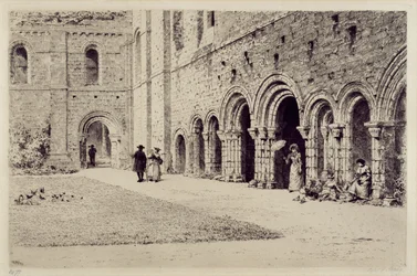 Il chiostro, Abbazia di Kirkstall