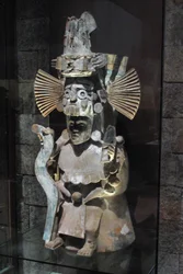Bruciaprofumi a forma del dio Tlaloc, Tláhuac, periodo tardo postclassico, ca. 1500