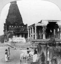La grande pagoda di Tanjore Thanjavur, India
