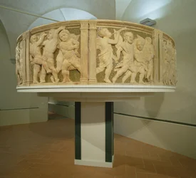 Pulpito esterno della Cattedrale di Prato (post-restauro)
