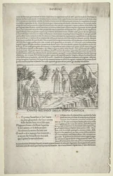 Dante e Virgilio con la Visione di Beatrice, c. 1481-1485