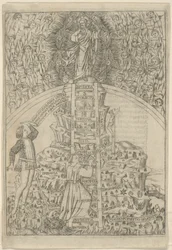Il Monte Santo, foglio 3 da Il Monte Santo (Monte Sancto di Dio)