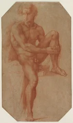 Nudo Maschile Seduto