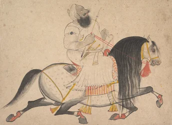 Ritratto equestre di un nobile
