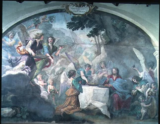 Cristo servito dagli Angeli