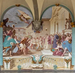 Cosimo II riceve i vincitori dell