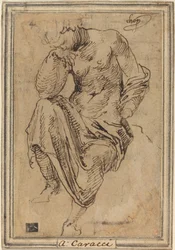Figura Femminile Seduta dopo l
