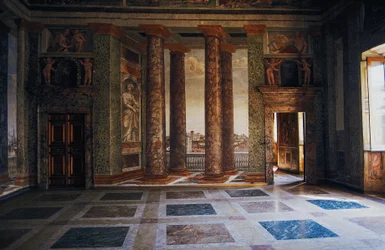 Affresco nella Sala delle Prospettive