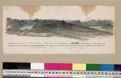 Ricordo del viaggio in montagna nel 1820