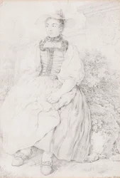 Ragazza in costume tradizionale bernese.