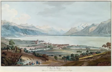 Vista di Vevey