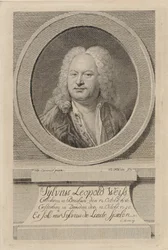 Ritratto di Sylvius Leopold Weiss