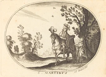 San Martino e il mendicante
