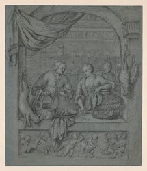 Il venditore di uccelli