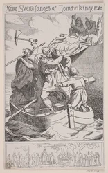 Re Svend catturato dai Jomsviking