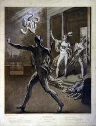 Don Giovanni e il Commendatore, illustrazione dall