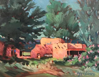 Sorgente di Las Palomas a Taos, 1980-95 circa (olio su tela)