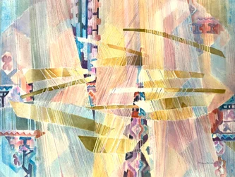 Serie di telai, 1980-2000 circa (acquerello su carta)