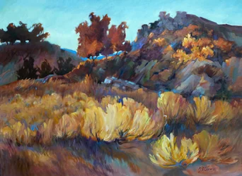 Rock Ridge, 1990-2005 circa (olio su tela)