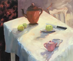 Natura morta di teiera, 2003 (olio su tela)