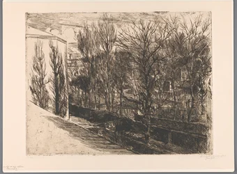Vista dal mio atelier