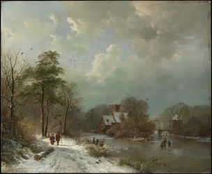 Paesaggio invernale, Olanda