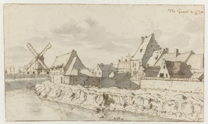 Veduta di Grave, Noord-Brabant