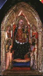 Madonna col Bambino in Trono con San Bartolomeo e Altri Santi
