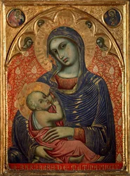 Maria che allatta Gesù