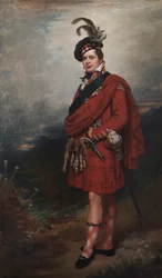 Augustus Frederick, Duca di Sussex, in abito scozzese