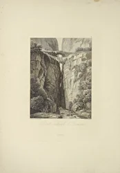 Ponti naturali di Icononzo, illustrazione da "Vues des Cordillères et Monumens des Peuples Indigènes de l