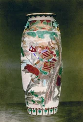 Vaso Satsuma, Giappone, 1882