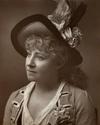 Lydia Thompson, ballerina, attrice e produttrice teatrale britannica, 1886
