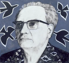 Ritratto di Olivier Messiaen