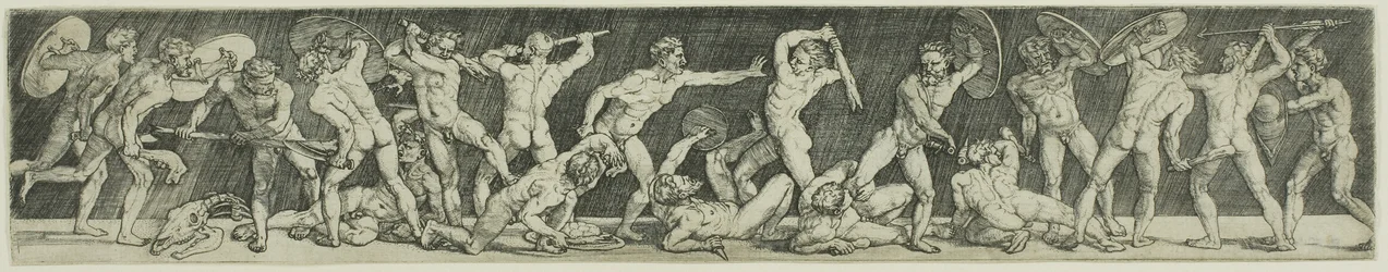 Battaglia di diciotto uomini nudi