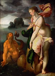 Scilla e Glauco, ca 1580-1582