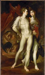 " Sine Cerere et Baccho friget Venus" 1590 (dipinto su tela)