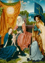 Vergine con Bambino e Sant
