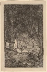 Grotta con frati
