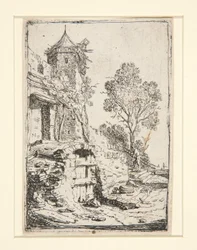 La casa vicino alla torre esagonale